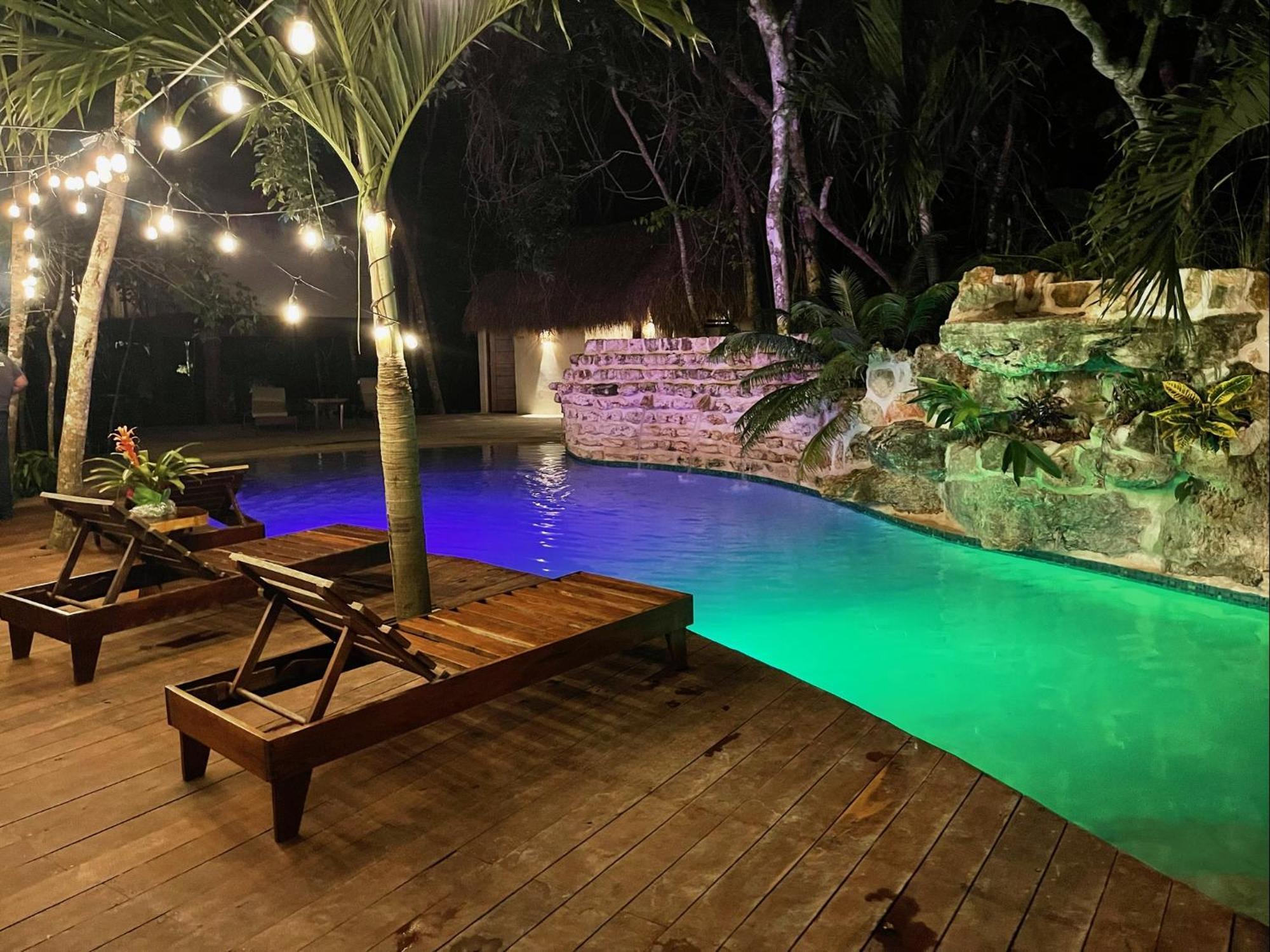 Xoot Kaana Villa Vista Laguna Bacalar Kültér fotó